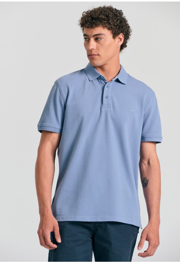 Essential polo μπλούζα με κέντημα Garage 55.