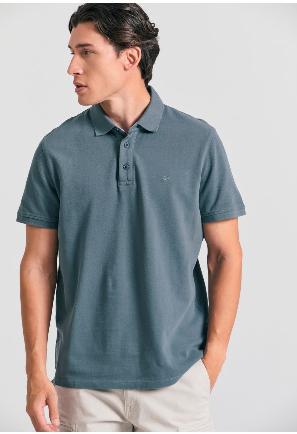 Essential polo μπλούζα με κέντημα Garage 55.