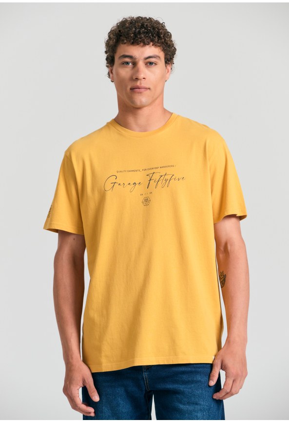 T-shirt με branded τύπωμα Garage 55.