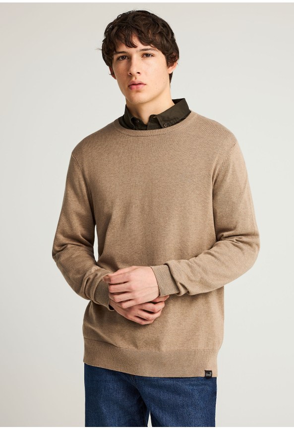 Essential πλεκτή βαμβακερή μπλούζα Garage 55