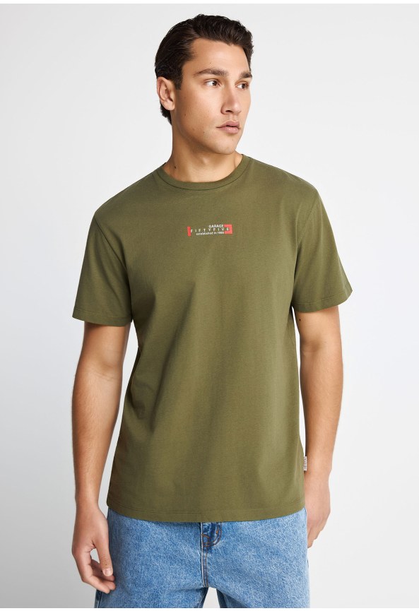 Men's t-shirt Garage 55 with logo print