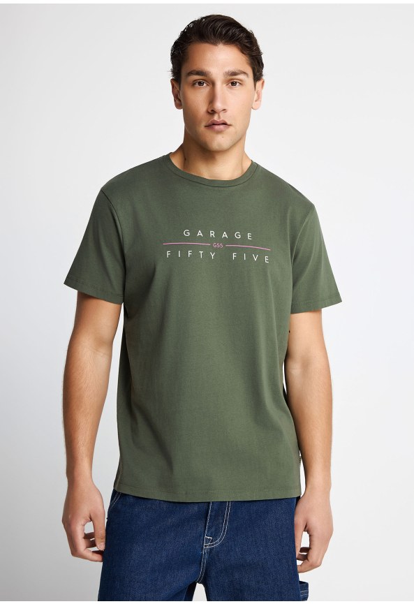 Ανδρικό t-shirt Garage 55 με τύπωμα