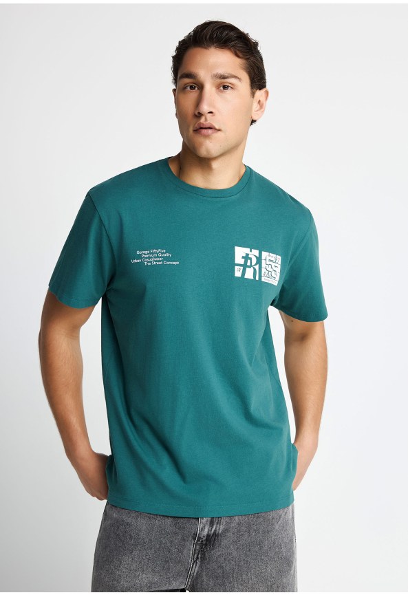Ανδρικό t-shirt Garage 55 με τύπωμα