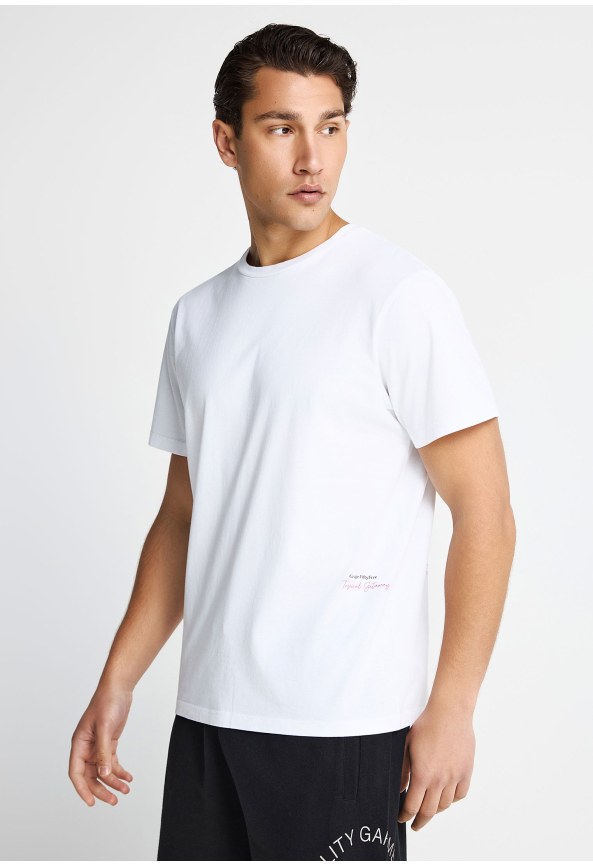 Men's t-shirt Garage 55 with logo print on the back