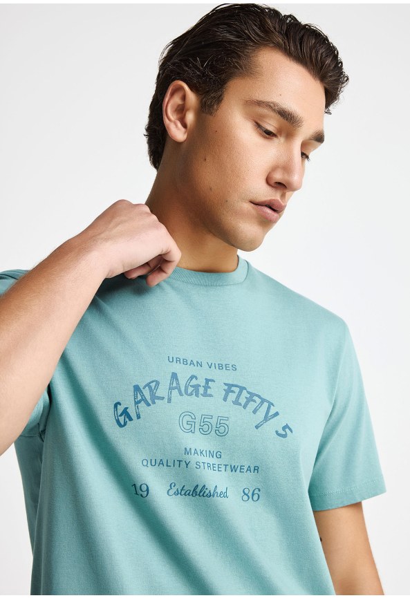 Men's t-shirt Garage 55 wih print