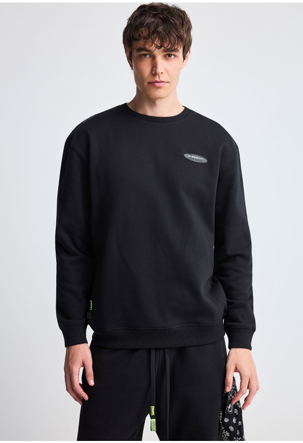 FNK.GRWN oversized φούτερ μπλούζα Soul & State
