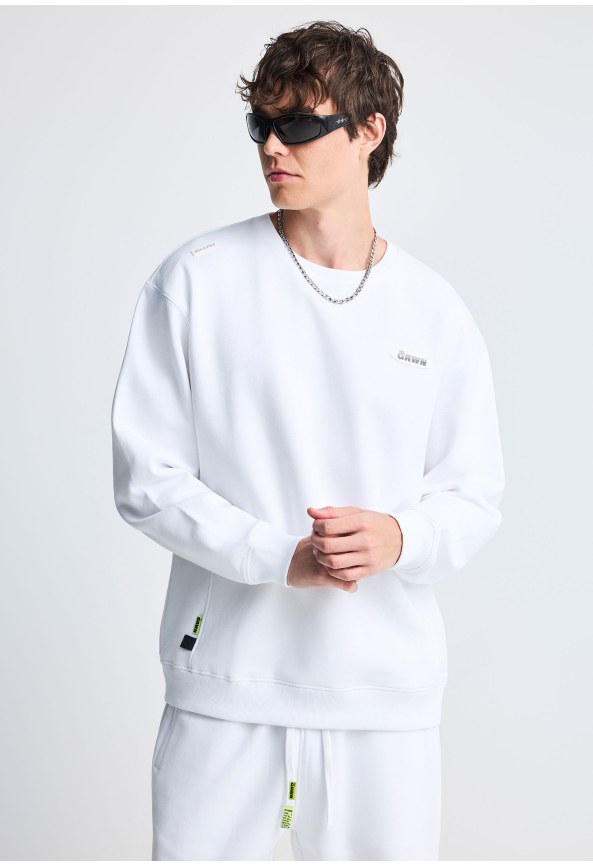 FNK.GRWN oversized φούτερ μπλούζα Soul & State