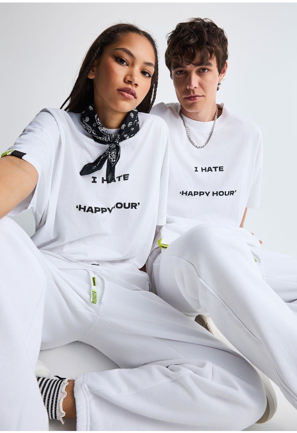 FNK.GRWN oversized t-shirt Soul & State HAPPY HOUR
