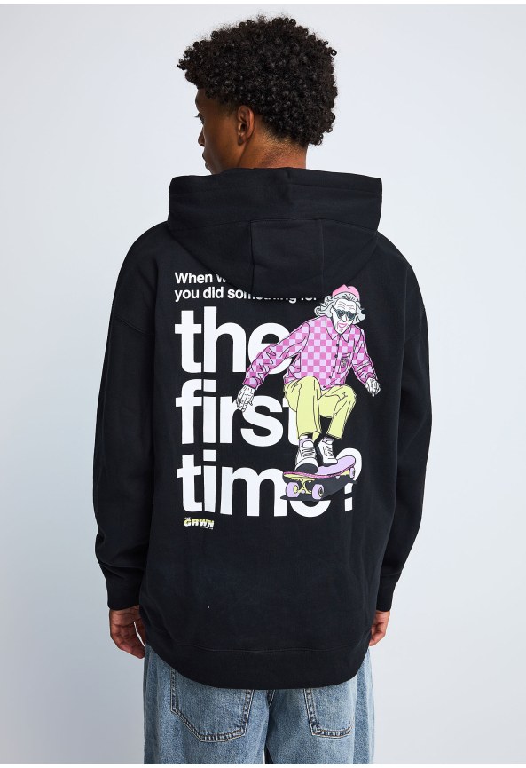 FNK.GRWN oversized printed hoodie DO IT