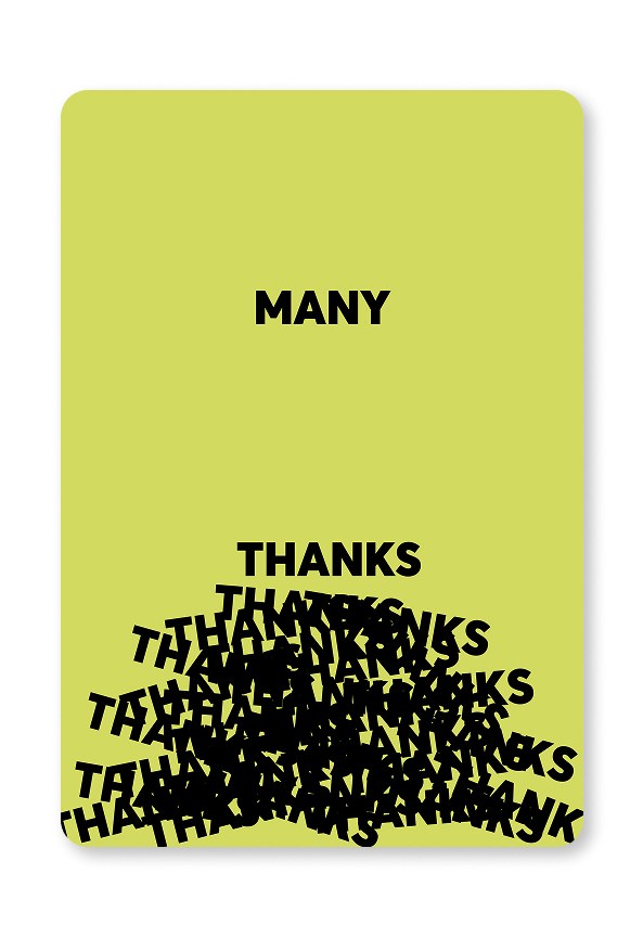 Giftcard | Many Thanks