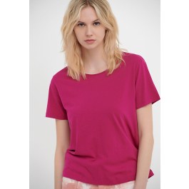 Μονόχρωμο regular fit t-shirt