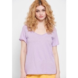 Essential t-shirt με V λαιμόκοψη