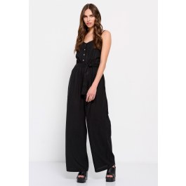 Linen blend jumpsuit