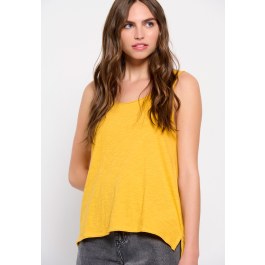Plain cotton tank top