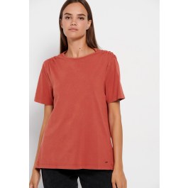 Garment dyed βαμβακερό t-shirt