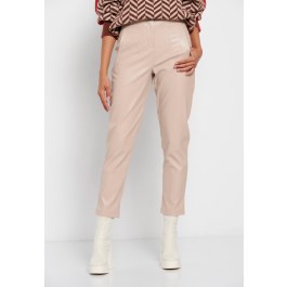 Γυναικείο casual παντελόνι από οικολογικό δέρμα (PU)