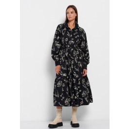 All over printed maxi dress