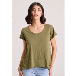 Crew neck women's plain t-shirt - The essentials