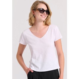 Γυναικείο t-shirt με Funky Buddha τύπωμα στην πλάτη