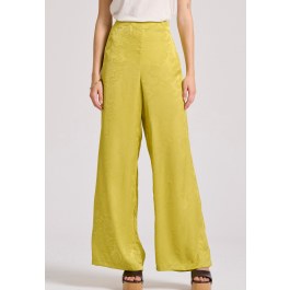 Wide leg παντελόνα με jacquard pattern