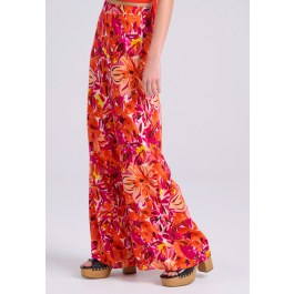 Παντελόνα με exotic τύπωμα από βισκόζη
