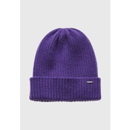 Thick knitted women's beanie