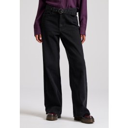 Straight fit τζιν παντελόνι με ζώνη
