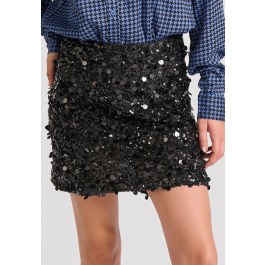 Sequin mini skirt
