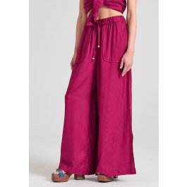 Loose fit παντελόνα από βισκόζη