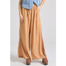 Loose fit παντελόνα από βισκόζη