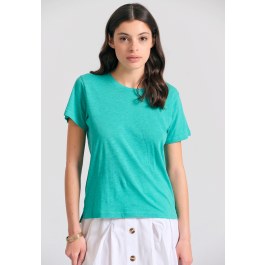 Γυναικείο t-shirt με στρογγυλή λαιμόκοψη - The essentials