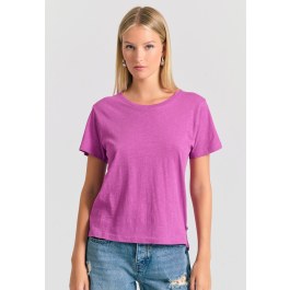Γυναικείο t-shirt με στρογγυλή λαιμόκοψη - The essentials