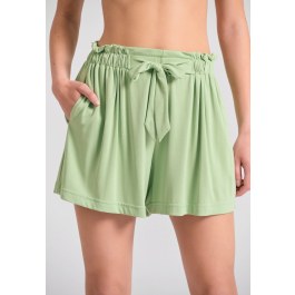 Loose fit σορτς με δέσιμο μπροστά