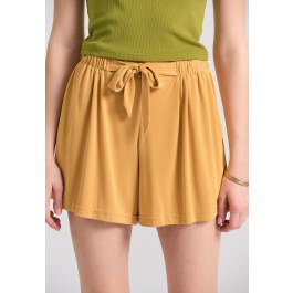 Loose fit σορτς με δέσιμο μπροστά