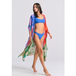 Γυναικείο κιμονό με exotic τύπωμα