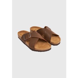 Women's leather sandals