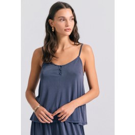 Γυναικείο shell top από μοντάλ