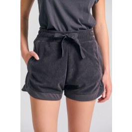 Loose fit γυναικείο πετσετέ σορτς