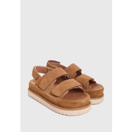 Γυναικεία suede σανδάλια