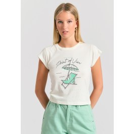 Women's t-shirt with photographic print