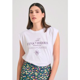 T-shirt με Funky Buddha τύπωμα στο στήθος