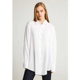 Γυναικείο relaxed fit πουκάμισο απο βισκόζη