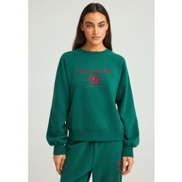 Φούτερ με κεντητό σχέδιο