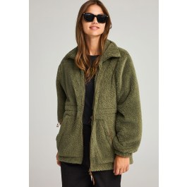Γυναικεία fleece ζακέτα
