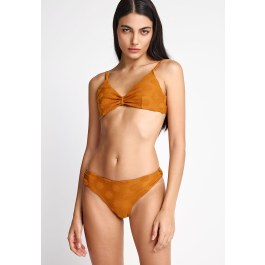 Μπικίνι τοπ με πετσετέ pattern