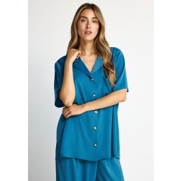 Women's satin shirt
