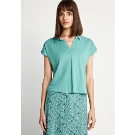 Γυναικείο T-shirt με γιακά - The basics collection
