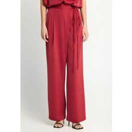 Γυναικεία wide leg παντελόνα