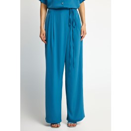 Γυναικεία wide leg παντελόνα