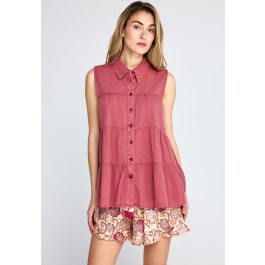 Women's shirt with ruffles